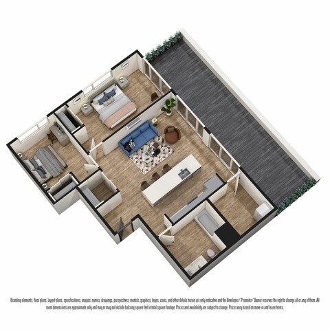 2-Bed T 0-403 floor plan